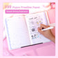 Cagie Diary With Lock For Girls Age 8 9 10 11 12, Light Rainbow Journal With Lock For Teens Girl Birthday Gifts, 5.7 X 8.5 Inch