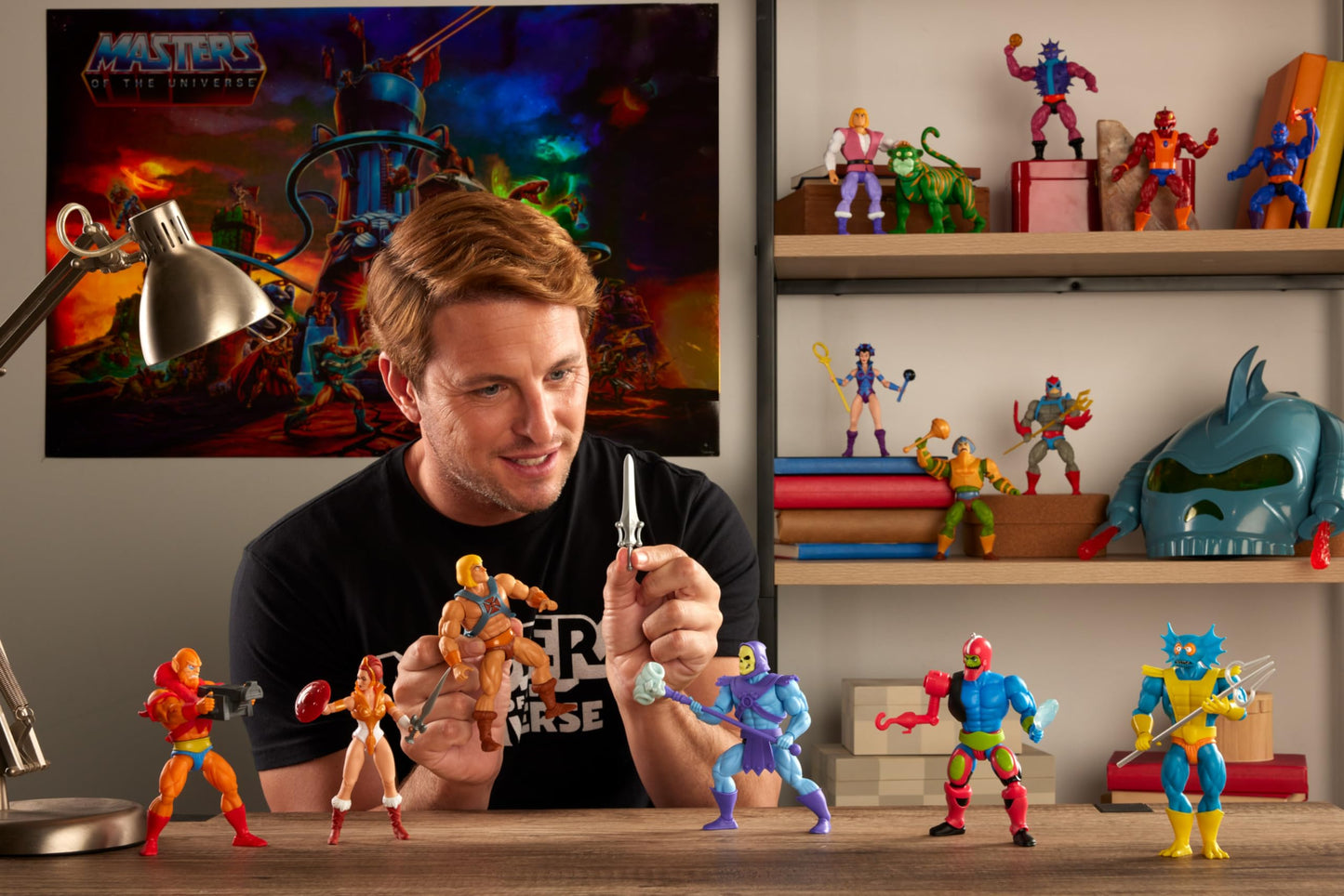 Masters Of The Universe Mattel Origins Cartoon Collection Action Figure & Accessories Set, Webstor 5.5-Inch Collectible Toy With Mini-Comic