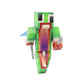 EnderToys Green Big Mouth Guy Action Figure - Toy Figurine - Birthday Cake Topper Decoration - Surival Playset Doll