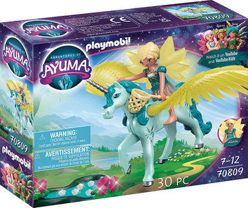 Playmobil Adventures Of Ayuma Crystal Fairy With Unicorn