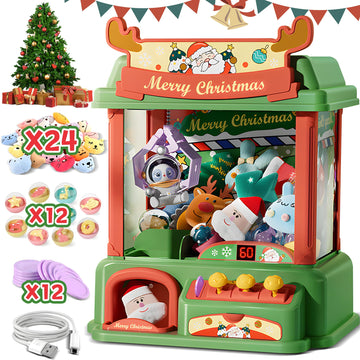 Rohsce Claw Machine For Kids, Mini Vending Machines Arcade Claw Game Prizes Toy, Indoor Electronic Cool Fun Toys For Girls Birth