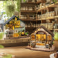 Cuteroom Miniature House Kits For Adults, Mini Dollhouse Wooden Furniture Kit, Diy Craft Kits Creative Room Tiny House For Decor
