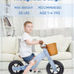 Kriddo 2 In 1 Wooden Kids Tricycle And Balance Bike With Pattern For 1-4 Years Old, No-Pedal Tricycle And Toddler Balance Bike W