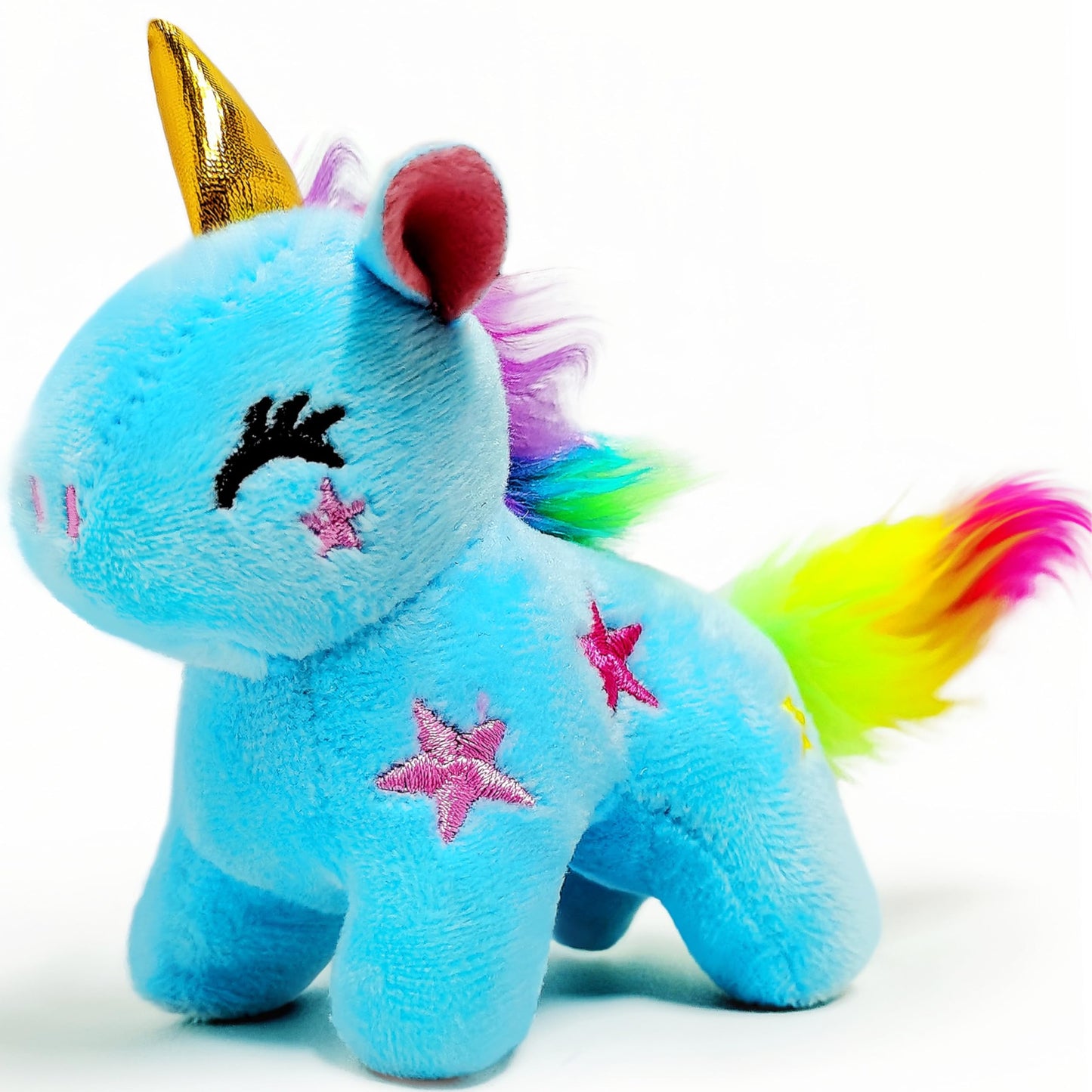 Blue Unicorn Stuffed Animals For Kids And Adults, Mini Plush Toys Key Chain, Cuddly Unicorns Plush Toy, Soft And Fun Stuffed Ani