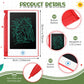 Zhehao 24 Pack LCD Mini Writing Tablet for Kids 4.5 Inch Doodle Board Bulk Erasable Reusable Electronic Drawing Pad Birthday Par