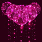Led Balloons 10 Packs, 20 Inches Light Up Boboballoons Helium Style,Glow Bubble Balloons For Christmas Wedding Birthday Valentin