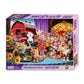 Springbok Farmhouse View 500 Piece Puzzle For Adults - Features A Colorful And Quaint Farmhouse Window View