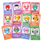 Jialwen 12 Pack Valentines Day Cards For Kids With Animal Finger Puppets Kids Valentine Gifts Exchange Greeting Cards School Cla