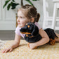 Melissa & Doug Giant Dachshund Stuffed Animal - Large, Lifelike Design, Black & Tan, Model 4854, 100% Polyester