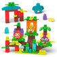 Mega Bloks Jungle Treehouse Band - Multi Color Toy Building Blocks - Model GGG11 - Plastic Construction