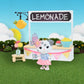 Honey Bee Acres Sweet & Sour Lemonade Stand Set with Miniature Doll, 9 Pieces, Multi, Ages 3+