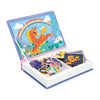 Janod - Magn  Ti'Book Unicornes - Magnetic Educational Game 44 Magnets + 10 Models - Children'S Toy Made Of Fsc Cardboard - Deve