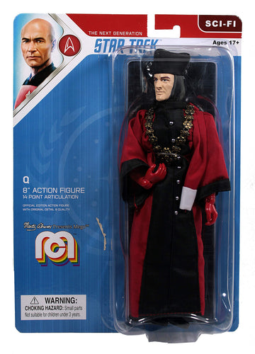 Mego Star Trek: The Next Generation: Q 8' Action Figure Multicolor