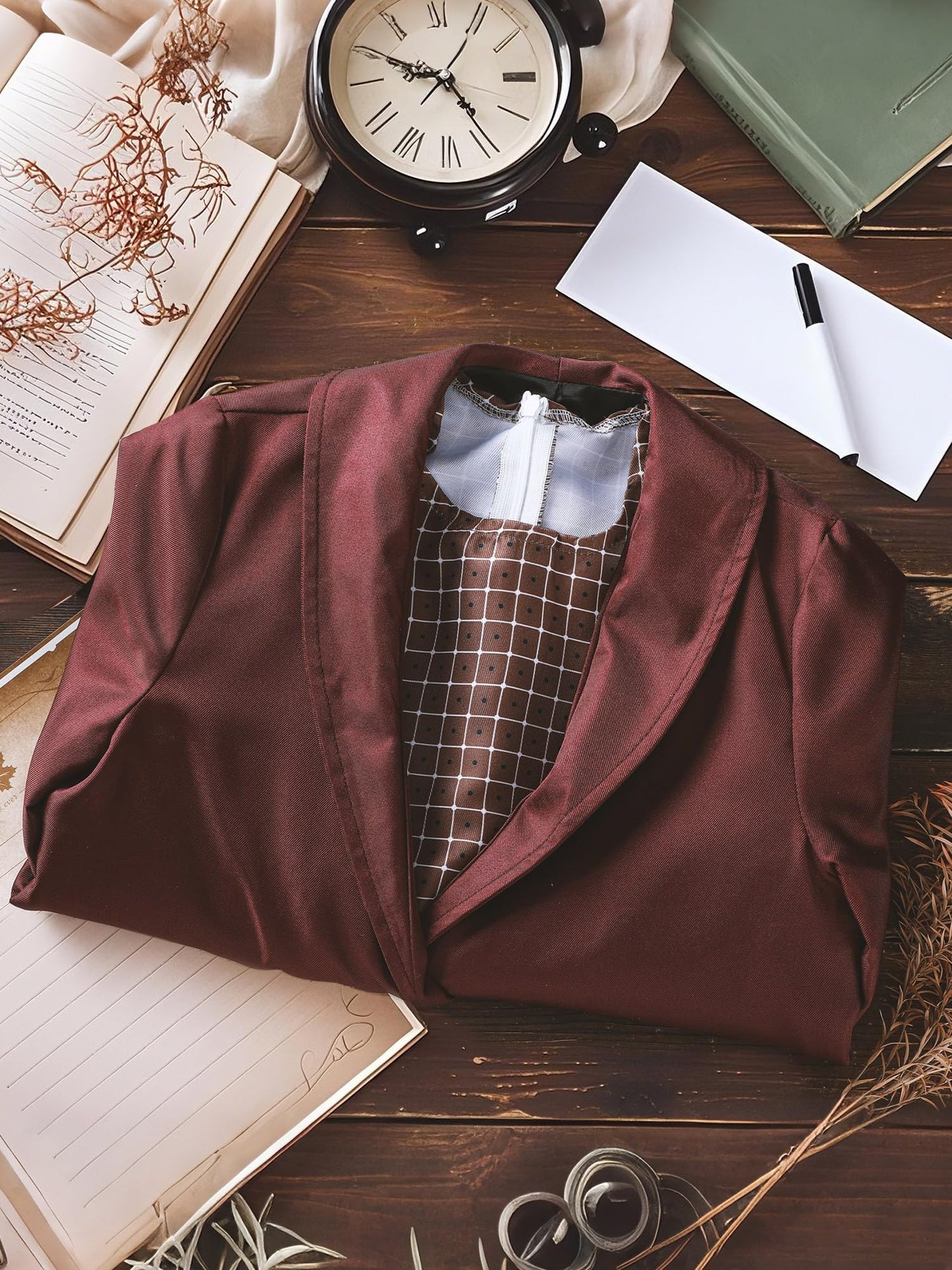 JenPen 4 Pcs American Historical Costume for Girls Civil Rights Female Figures Costume for Halloween School Performance Outfit