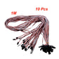 YXQ 1M Servo Extension Cable 3 Pin Male to Female Lead Wire for RC Airplane (10Pcs)