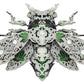 Piececool Metal 3D Puzzles For Adults, Cicada 3D Model Building Kits Insect Themed Animal Fashion Brooch Assembling Diy Crafts Creative Gifts