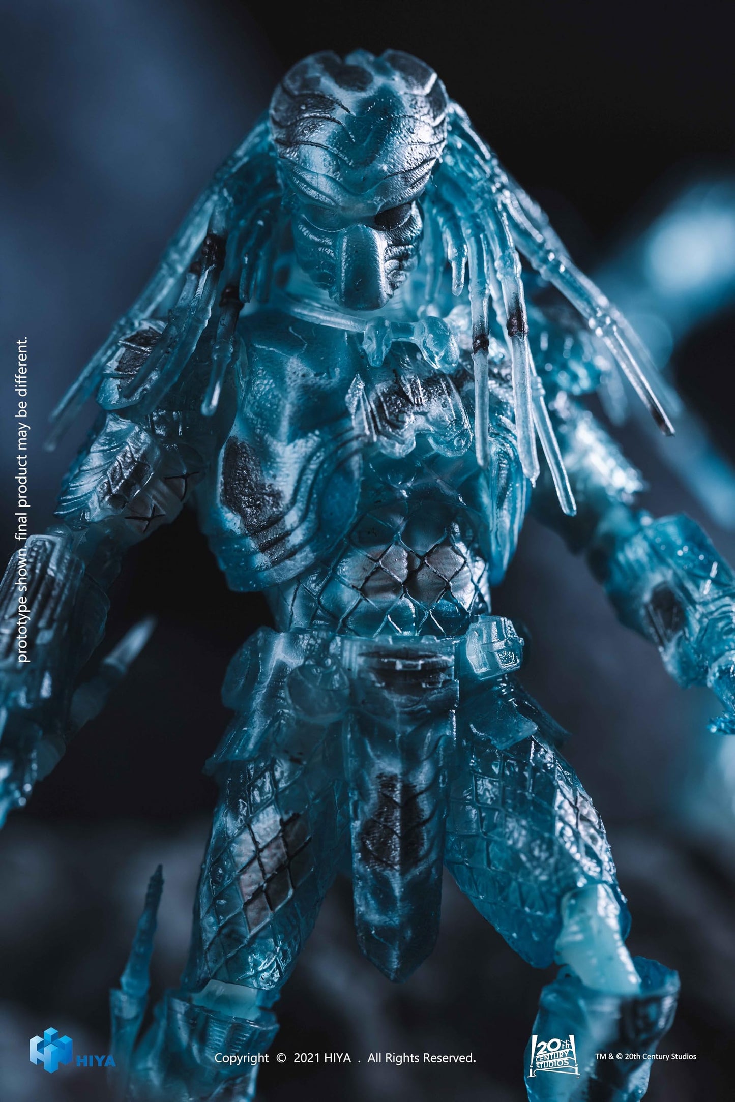 Hiya Toys Exquisite Mini Series 1/18 Scale 5 Inch AVP Active Camouflage Chopper Action Figure