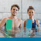 VOS Mega Foam Pool Wavy Noodle  enhanced & Big  Super Soft Pool Noodle for Swimming and Floating  Pool Floats  Lake Floats - 1 Pack (Cloud Blue  1 Pack)