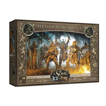 Cmon A Song Of Ice And Fire Tabletop Miniatures Game Free Folk Attachments I Box Set - Enhance Your Free Folk Army, Strategy Gam