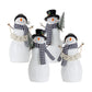 Snowman Figurine (Set Of 4)
