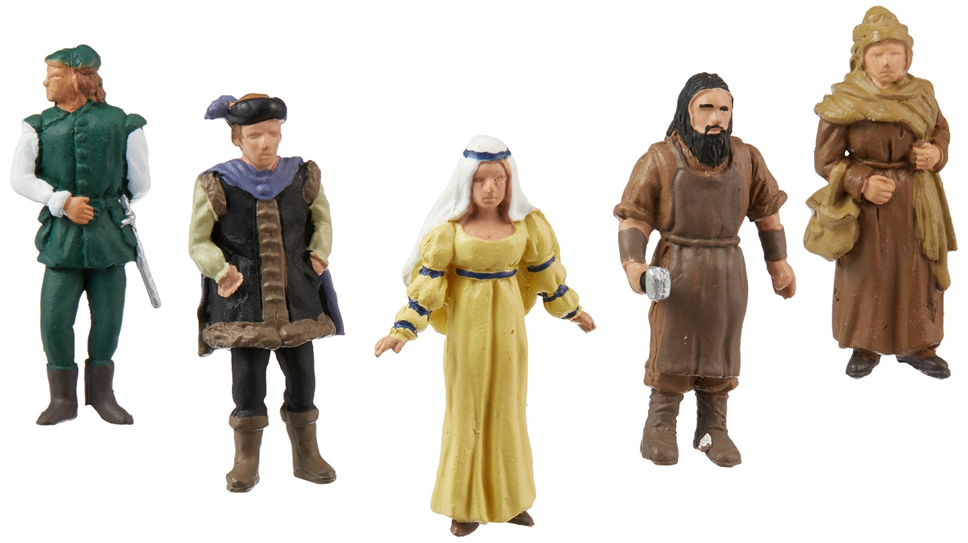 SceneARama Scene Setters(R) Figurines  Castle Dwellers 5/Pkg
