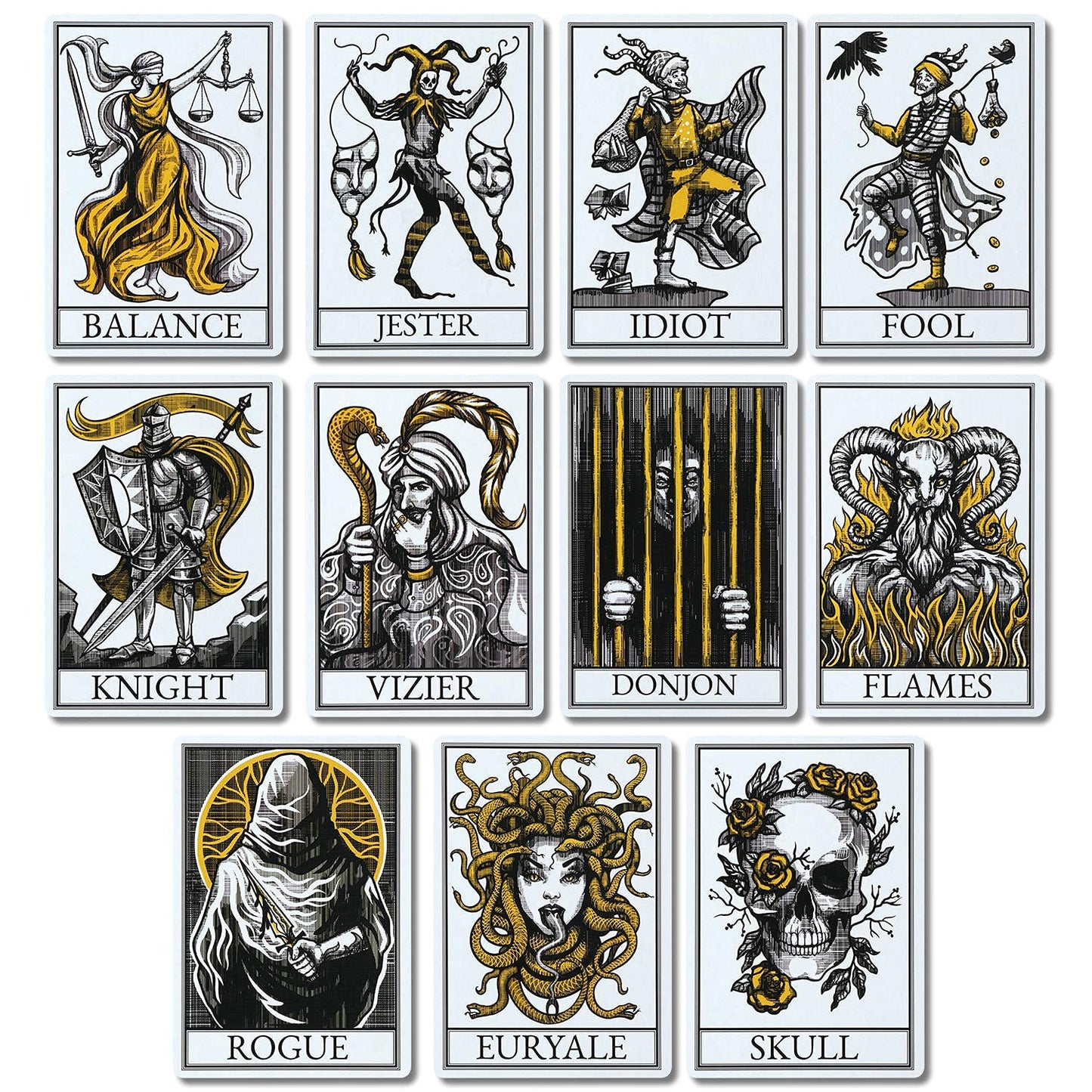 Game Master's Merchant Deck of Many Things | D&D 5e Accessory | Cardstock | Multicolor