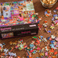 Daydreams '80s and '90s Pop Culture 1000-Piece Jigsaw Puzzle by Rachid Lotf | Educational Brain Teaser  Nostalgic Retro Toys & Games for Kids  Building Kit Activities | 28 x 20 Inches
