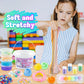 Crystal Clear Slime Kit For Kids, Diy Slime Making Kit With 36 Sets Add-Ins, Rainbow Slime Bucket For Girls & Boys Ages 8-12, Sl
