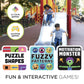 Kids Smartwatch Playzoom 2 With Swivel Selfie Camera, Stem Learning, 20+ Games, Audio Bedtime Stories, Store Music For Kids Toddlers Boys Girls Airplane And Star Print