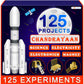 Kit4Curious Chandrayaan And 125 Science Electricity Magnetism Projects  Rocket, Rover, Lander, Satellite 3D Models With 125 Diy