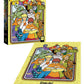 Usaopoly Scooby-Doo Those Meddling Kids 1000 Piece Jigsaw Puzzle | Officially Licensed Scooby-Doo Merchandise | Collectible Puzzle Featuring Scooby-Doo, Shaggy, Velma, Daphne And Fred, Yellow