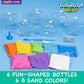 Made By Me Underwater Sand Art Kit, 6 Ocean-Themed Bottles, 8 Sand Colors, Glitter, Funnel, DIY Activity for Kids Ages 6-9