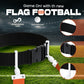 Gameday 6 Player Pop Flag Football Set-Complete W/Flags, Belts And Carry Backpack (Orange)