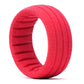 AKA Racing 34101S 1/8 Truggy Shaped Insert Grooved Red Soft 4