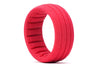 AKA Racing 34101S 1/8 Truggy Shaped Insert Grooved Red Soft 4
