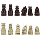 We Games Medieval Themed Chess Set - Wooden Chess Board With Intricate Polystone Chess Pieces, Chess Sets For Adults, 15 In.