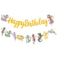 Dragon Birthday Party Banners 2Pcs Dragon Cutout Banners Fantasy Dragon Party Hanging Decorations Gold Dragon Party Banner for D