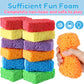 Shappy 12 Blocks Modeling Foam Clay For Kids Clay Foam Beads For Education Preschool Toys For Kids Develop Creativity Diy Art Crafts, 6 Colors