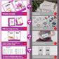 Wjpc 55 Cards, 106Pcs High Frequency Sight Words Flash Cards (Second-Grade), 1St, 2Nd, 3Rd Grade, 7,8,910,11 Years Ages Kids Boy