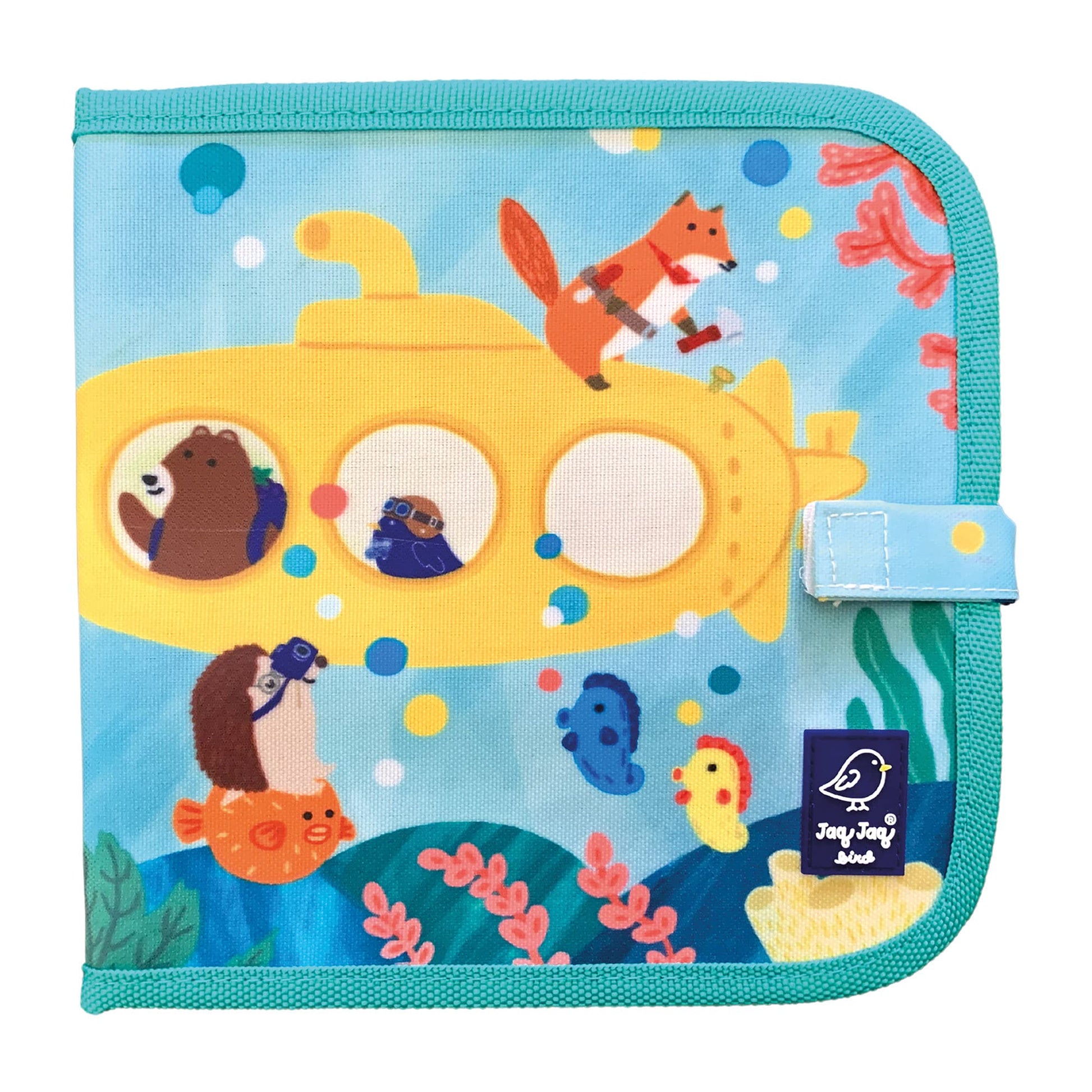 Underwater Notebook - 8 Reusable Pages and 4 Chalks - Jaq Jaq Bird