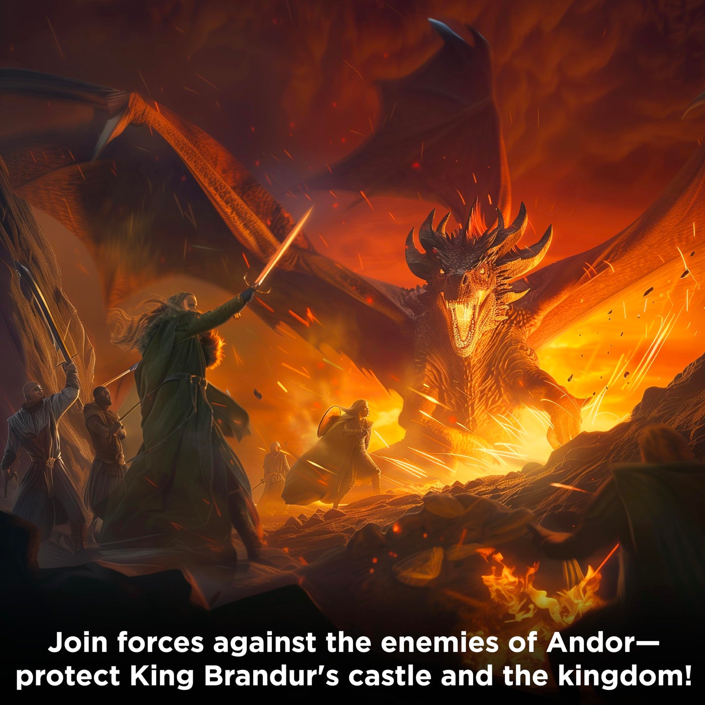 Legends Of Andor Board Game | Cooperative Strategy Adventure Game By Kosmos | Spiel Des Jahres Kennerspiel Winner