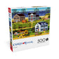 Buffalo Games 500 Piece Jigsaw Puzzle - Charles Wysocki Gull's Nest - Large Multicolor Paper Puzzle for Adults - Model 37007