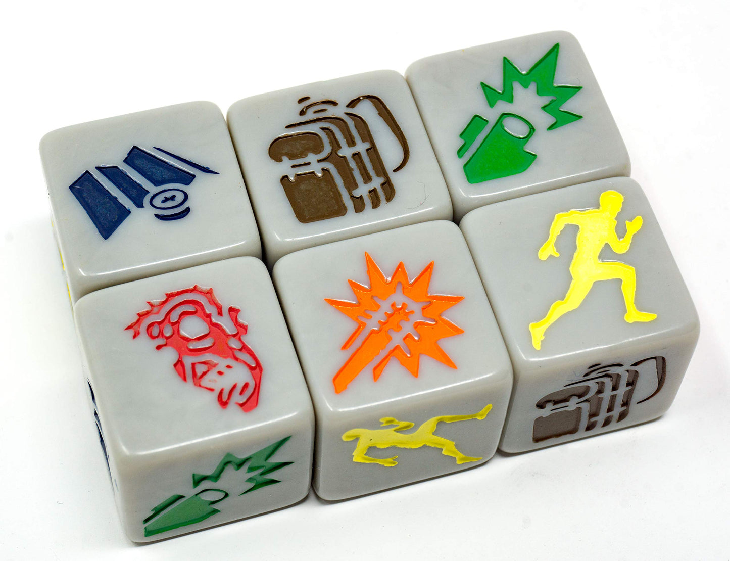 Grey Fox Games Run Fight or Die: Reloaded Board Game - Grey - Model GFG96724 - 100% Polyester