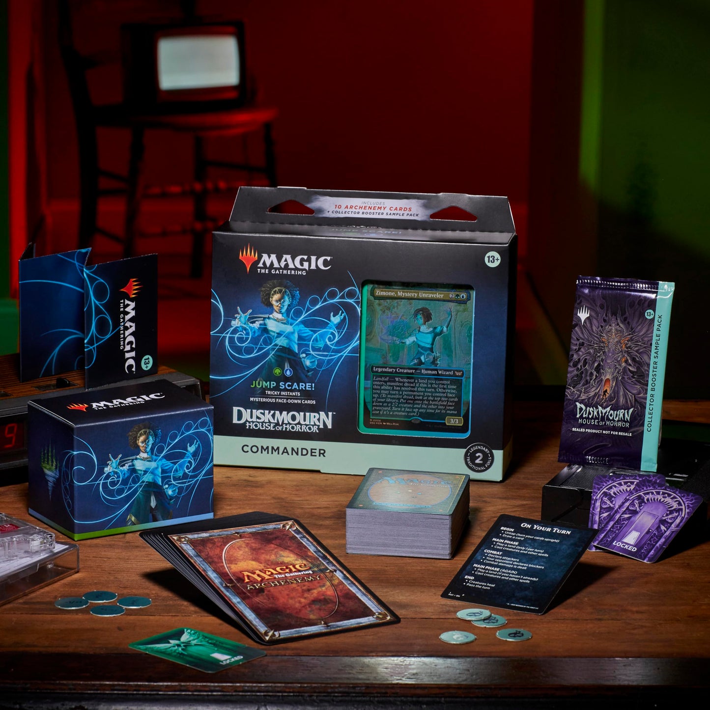Magic: The Gathering Duskmourn: House Of Horror Commander Deck - Jump Scare!