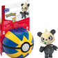 MEGA Pokemon Pancham Building Toy Kit, Poseable Action Figure (26 Pieces) for Kids