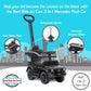 Best Ride On Cars Mercedes G-Wagon 3 In 1 Push Car, Black, Large