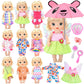 Ebuddy Baby Doll Clothes And Accessories 16 Pack 12 Inch Baby Doll Accessories For 10 Inch Baby Dolls 12 Inch Baby Dolls 14 To 14.5 Inch Dolls