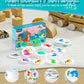 Wooden Dinosaur Memory Game For Kids - 24-Piece Matching Cards & 5 Tattoo Stickers, Educational Toys For Pre-Kindergarten Early Learning
