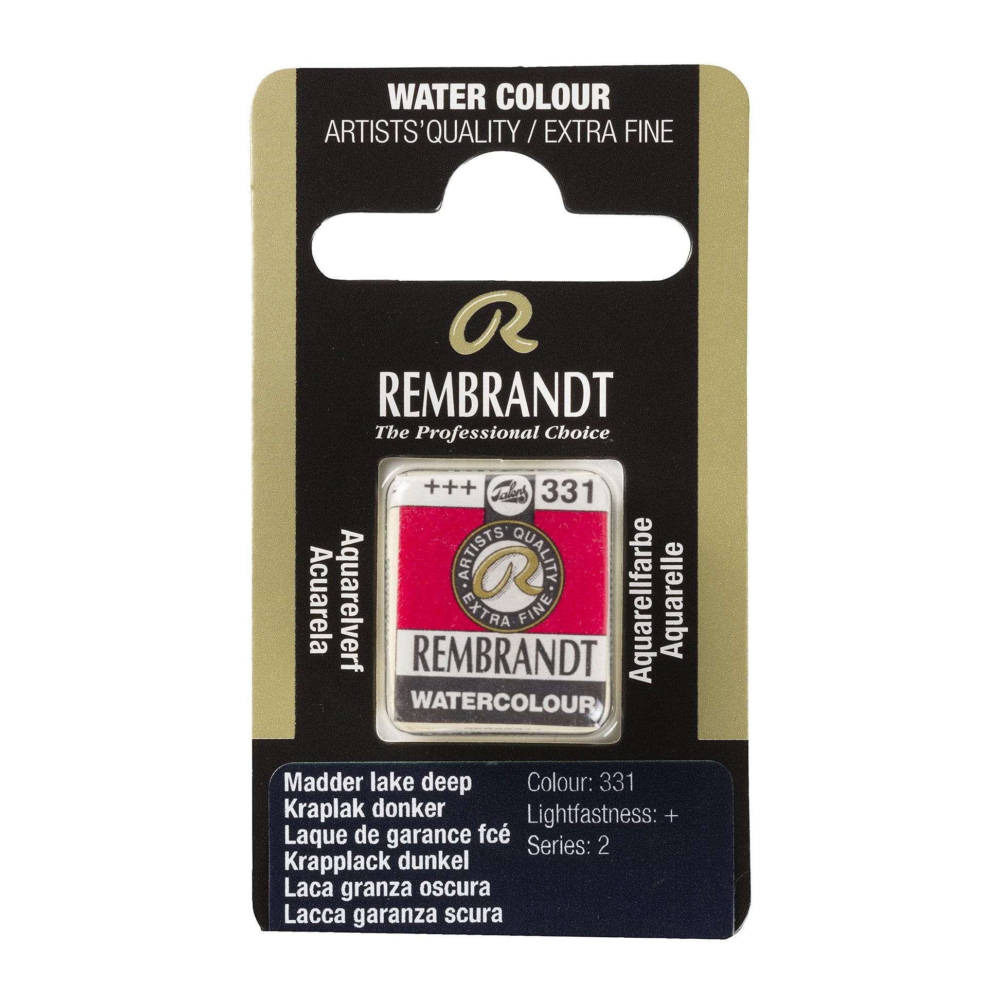 Rembrandt Watercolour Pan Madder lake deep 331 (05863311)