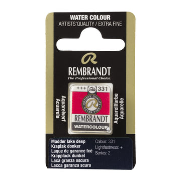 Rembrandt Watercolour Pan Madder lake deep 331 (05863311)
